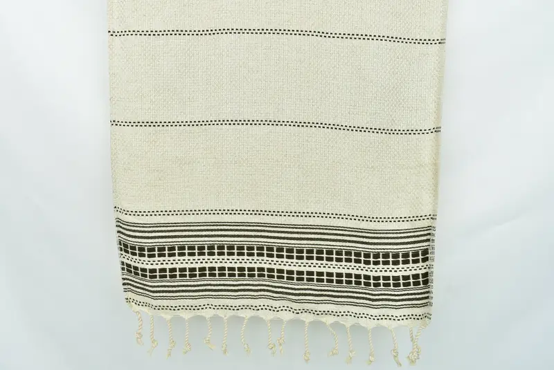 Gift For Her, Turkish Tea Towel, 40x20 Linen Striped Towel, Best Friend Wedding Gift, Valentines Gift, Turkish Towel Hand Towel, Turkish Hand Towel - 8