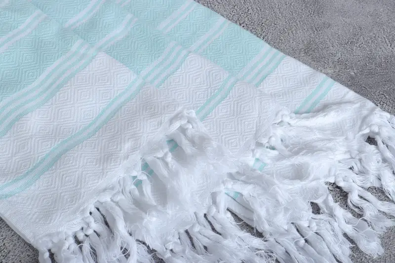 Wedding Favors, 40x18 Cotton Diamond Towel, Bathroom Towels, Gift For The Home, Wedding Gift, Best Friend Gift Ideas, Bridal Shower Favors - 9