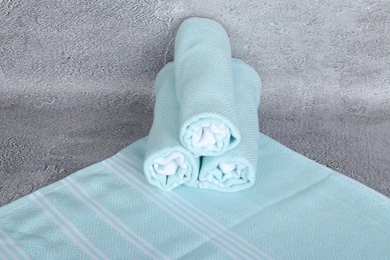 Wedding Favors, 40x18 Cotton Diamond Towel, Bathroom Towels, Gift For The Home, Wedding Gift, Best Friend Gift Ideas, Bridal Shower Favors - 13
