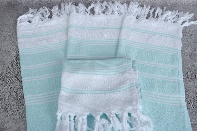 Wedding Favors, 40x18 Cotton Diamond Towel, Bathroom Towels, Gift For The Home, Wedding Gift, Best Friend Gift Ideas, Bridal Shower Favors - 8