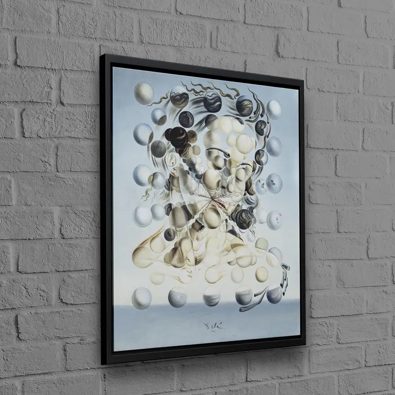 Modern Gerçeküstü Kanvas: Gala Placidia'dan Esinlenen Soyut Sanat Eseri