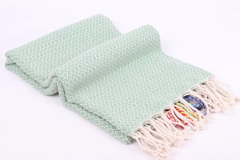 Cute Beach Towel, Bathroom Towel, 70x40 Cotton Diamond Towel, Bachelor Towel, Lightweight Turkish towel, Bridesmaid Gifts, Monogram Turkish Towel - 6