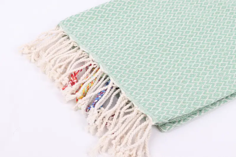 Cute Beach Towel, Bathroom Towel, 70x40 Cotton Diamond Towel, Bachelor Towel, Lightweight Turkish towel, Bridesmaid Gifts, Monogram Turkish Towel - 7