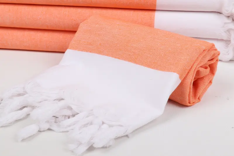 70x28 Cotton Striped Towel, Customized Towels, Personalized Wedding Gift, Handwoven Turkish bath towel, Lightweight Turkish towel, Absorbent towel - 4