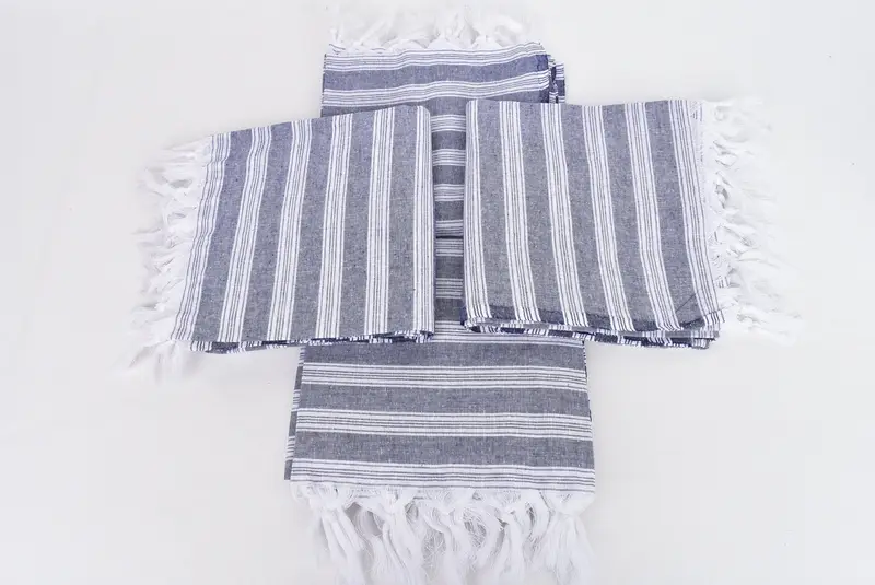 Beach Towel Bulk, Gifts For Him, Welcome Wedding Gift, Large Turkish Towel, Gift For Wedding Day, 70x40 Cotton Striped Towel, Monogram Turkish Towel - 6