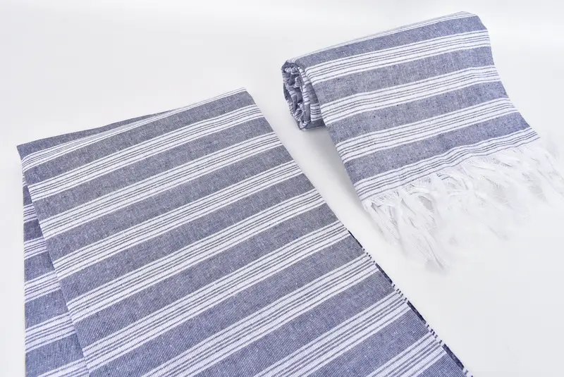 Beach Towel Bulk, Gifts For Him, Welcome Wedding Gift, Large Turkish Towel, Gift For Wedding Day, 70x40 Cotton Striped Towel, Monogram Turkish Towel - 7
