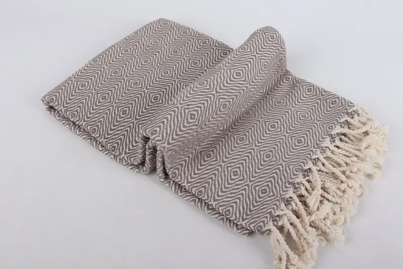 Bachelor Bachelorette Party Favors, Best Friend Gift, 70x40 Cotton Zigzag Diamond Towel, Pool Towels, Gift For Bride, Sand-resistant towel - 6