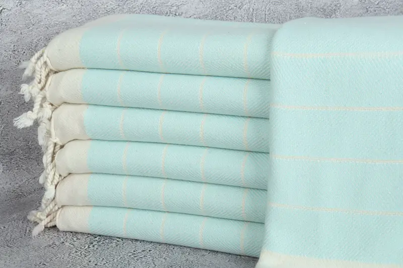 70x40 Cotton Herringbone Towel, Turkish Towel Beach, Bachelorette Party Gifts, Yoga Towel, Handmade Turkish Towel, Best Beach Towel, Gift For Bride - 1