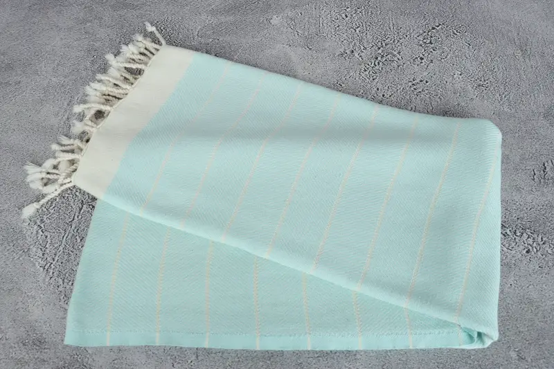70x40 Cotton Herringbone Towel, Turkish Towel Beach, Bachelorette Party Gifts, Yoga Towel, Handmade Turkish Towel, Best Beach Towel, Gift For Bride - 6
