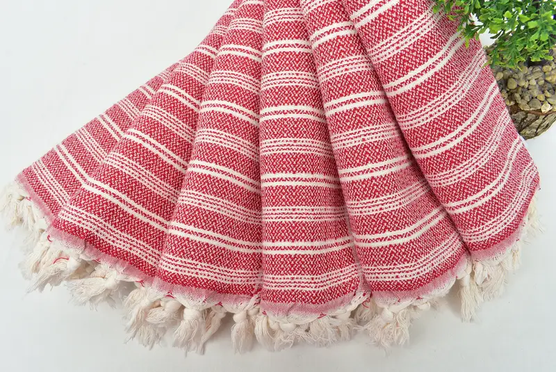 Türk havlu el havlu, yaz hediyesi, düğün iyiliği, monogramlı el havlu, plaj düğün lehine, Türk havlu, 32x18 pamuklu düz havlu - 4