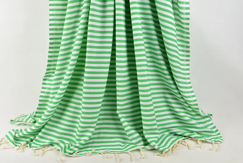 104x76 Cotton Striped Towel, Bachelorette Party Favors, Aesthetic Blanket, Wedding Favors, Woven Throw Blanket, Handmade Gift, Turkish Beach Blanket - 8