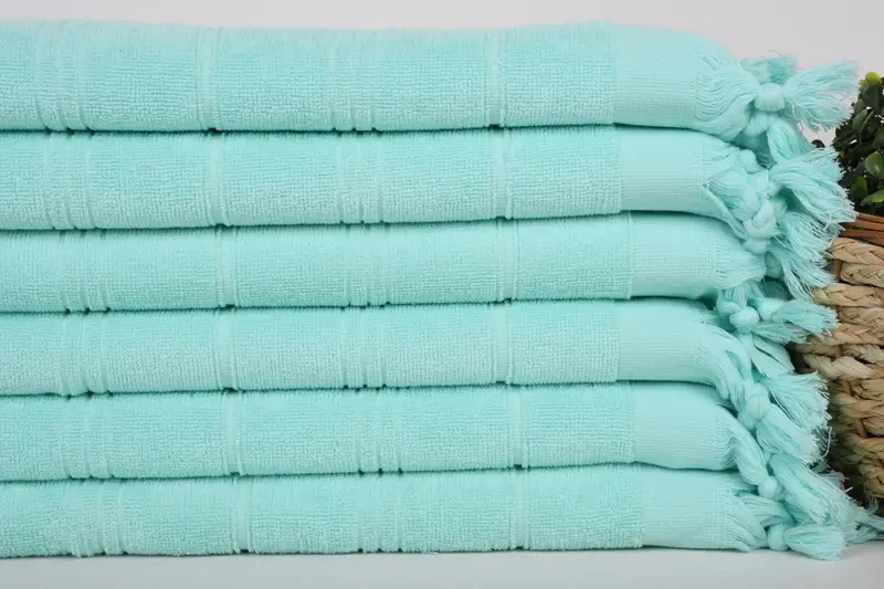 Birthday Gift, 40x18 Cotton Striped Terry Towel, Kitchen Towel, Personalized Kitchen Towel, Best Wedding Gift, Gift For Him, Monogram Kitchen Towel - 2