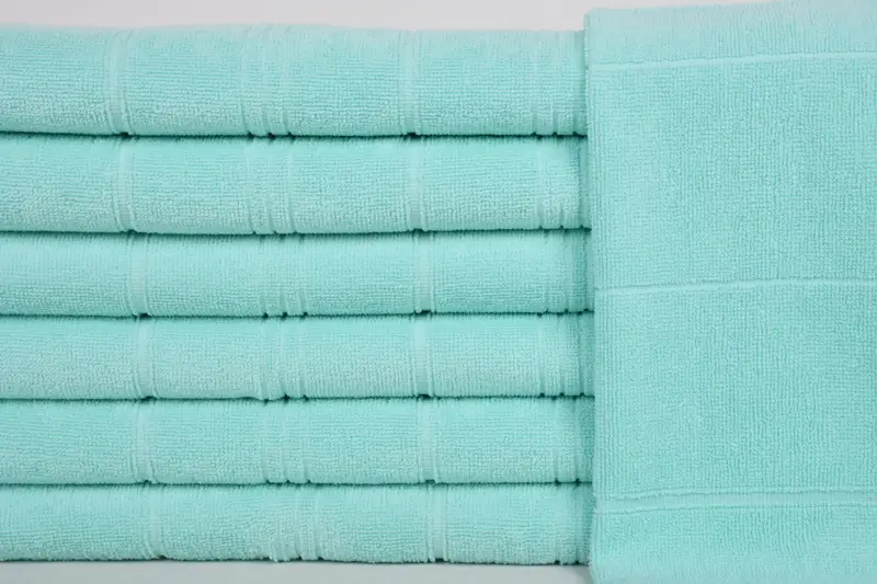 Birthday Gift, 40x18 Cotton Striped Terry Towel, Kitchen Towel, Personalized Kitchen Towel, Best Wedding Gift, Gift For Him, Monogram Kitchen Towel - 1