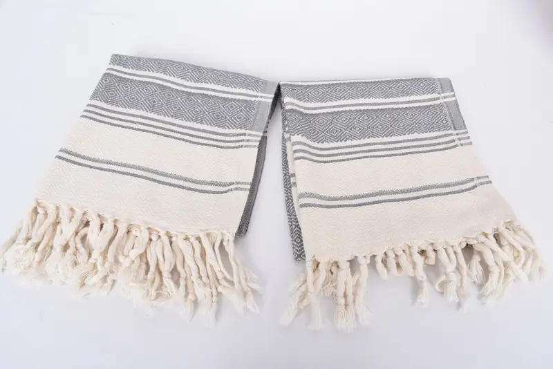 Handmade Gift, Gift For Him, 40x18 Cotton Diamond Towel, Turkish Towel Hand Towel, Monogrammed Hand Towel, Christmas Hand Towel, Monogram Hand Towel - 6