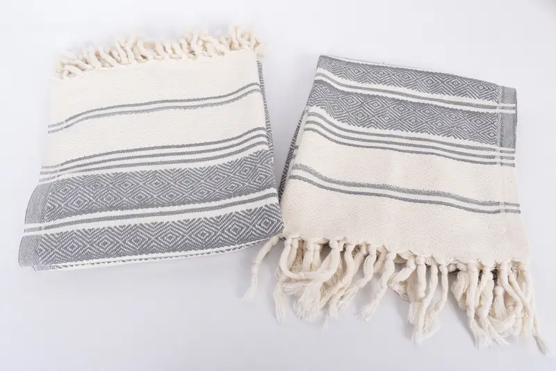 Handmade Gift, Gift For Him, 40x18 Cotton Diamond Towel, Turkish Towel Hand Towel, Monogrammed Hand Towel, Christmas Hand Towel, Monogram Hand Towel - 7