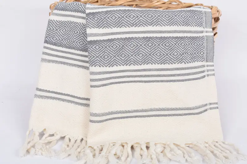 Handmade Gift, Gift For Him, 40x18 Cotton Diamond Towel, Turkish Towel Hand Towel, Monogrammed Hand Towel, Christmas Hand Towel, Monogram Hand Towel - 5