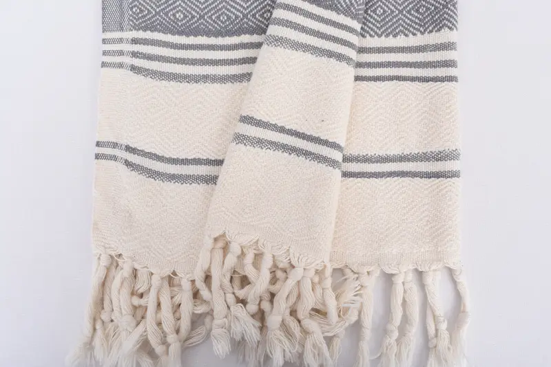 Handmade Gift, Gift For Him, 40x18 Cotton Diamond Towel, Turkish Towel Hand Towel, Monogrammed Hand Towel, Christmas Hand Towel, Monogram Hand Towel - 8