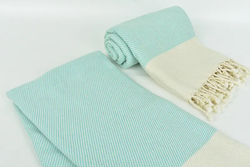 Quick-Dry Beach Towel, 70x40 Cotton Striped Towel, Bachelorette Party Favors, Personalized Gift For Her, Holiday Towel, Absorbent Turkish towel - 7