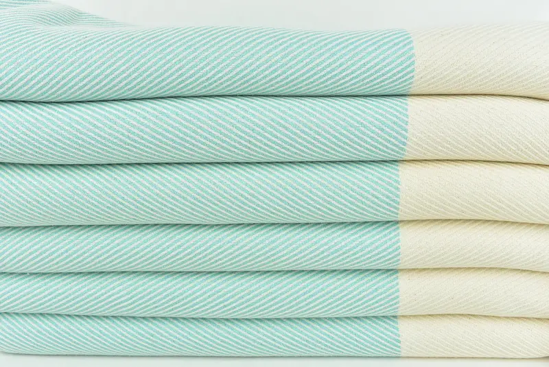 Quick-Dry Beach Towel, 70x40 Cotton Striped Towel, Bachelorette Party Favors, Personalized Gift For Her, Holiday Towel, Absorbent Turkish towel - 2