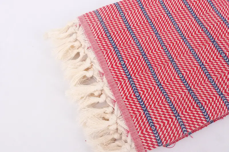 Bridesmaid Gift Towel, Handmade Gift, Guest Towel, Personalized Wedding Gift, Valentines Day Gift, 70x40 Cotton Striped Towel, Custom Wedding Towel - 7