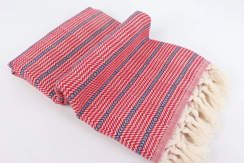 Bridesmaid Gift Towel, Handmade Gift, Guest Towel, Personalized Wedding Gift, Valentines Day Gift, 70x40 Cotton Striped Towel, Custom Wedding Towel - 6