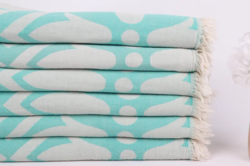 Valentines Day Gift, Handmade Gift, Scarf Towel, Custom Turkish Towel, 68x36 Cotton Tulip Patterned Towel, Quick-Dry Beach Towel, Quick-dry towel - 4