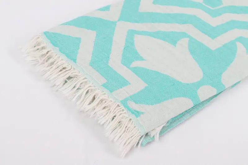 Valentines Day Gift, Handmade Gift, Scarf Towel, Custom Turkish Towel, 68x36 Cotton Tulip Patterned Towel, Quick-Dry Beach Towel, Quick-dry towel - 8