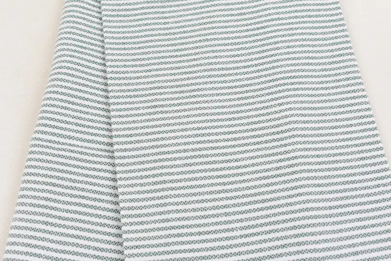 Monogram Hand Towel, 40x18 Cotton Striped Towel, Wedding Favors, Custom Name Towel, Guest Towel, Bridal Gifts, Personalized Kitchen Towel, Spa Towel - 4