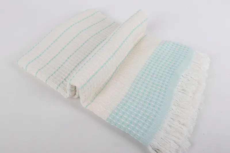 Spa Gift Towel, Wedding Gift, Valentines Day Gift, Halloween Bachelorette Party Favors, Hammam towel, 70x40 Cotton Waffle Towel, Home Decor Gifts - 6