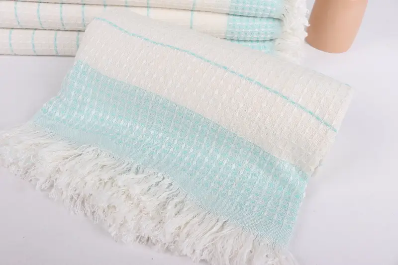 Spa Gift Towel, Wedding Gift, Valentines Day Gift, Halloween Bachelorette Party Favors, Hammam towel, 70x40 Cotton Waffle Towel, Home Decor Gifts - 4