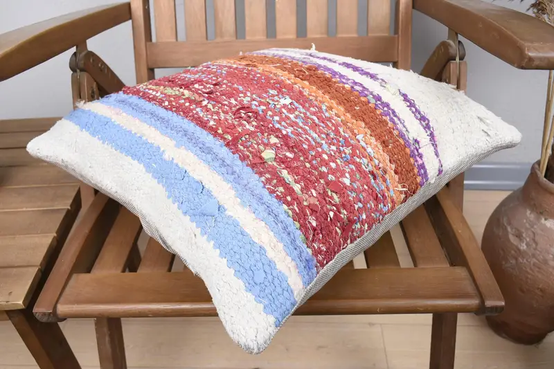 Pillow for Sofa, 18x18 Red Pillow Sham, Interior Designer Pillow, Lounge Throw Pillow Cover, Bed Cushion, Cushion Case, Antique Pillows - 4
