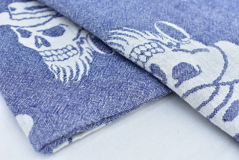 Toalla estampada de calavera de algodón 70x36, regalos de despedida de soltera, regalo para novio, regalos personalizados, regalo de aniversario de bodas, toalla de regalos de boda - 5