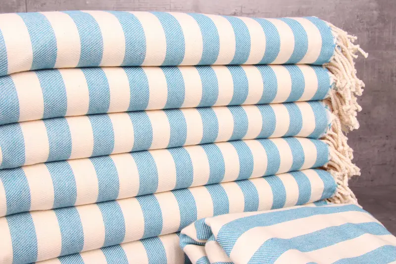 68x40 Cotton Striped Towel, Turkish Beach Towel Bulk, Gift For Boyfriend, Bachelor Bachelorette Party Favors, Peshtemal Towel, Luxury towel - 2