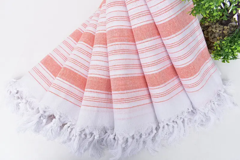 Valentines Day Gift, Bachelorette Favors Beach, Travel Towel, Bachelorette Party Gift, Embroidered Towel, 68x32 Cotton Striped Towel, Bachelor Gifts - 4