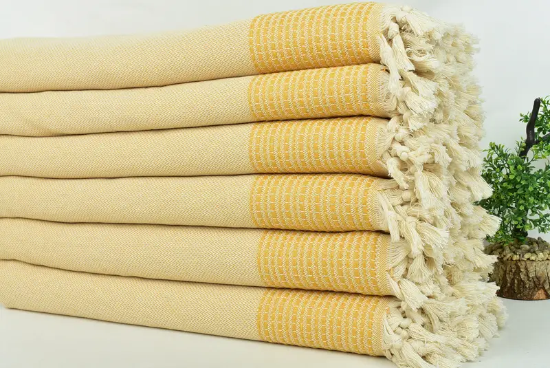 Bachelorette Party Gifts For Bride, Turkish Blanket, Throw Blanket, Personalized Gifts, 96x92 Cotton Striped Towel, Bachelorette Party Gifts - 3