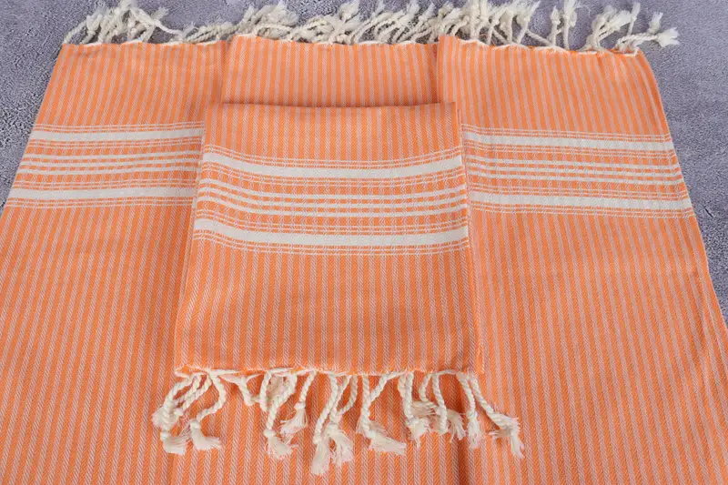 Gift For Him, Bridesmaid Gift, Kitchen Towel, House Warming Gift, 40x18 Cotton Striped Towel, Personalized Kitchen Towel, Personalized Hand Towel - 4