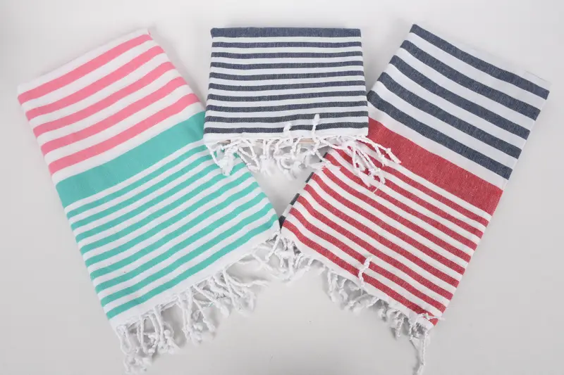 Turkish Towel Beach, Halloween Gifts, 68x36 Cotton Striped Towel, Absorbent towel, Beach Towel Personalized, Organic towel, Friends Beach Towel - 8