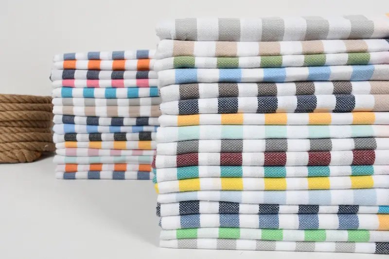 Turkish Towel Beach, Halloween Gifts, 68x36 Cotton Striped Towel, Absorbent towel, Beach Towel Personalized, Organic towel, Friends Beach Towel - 2