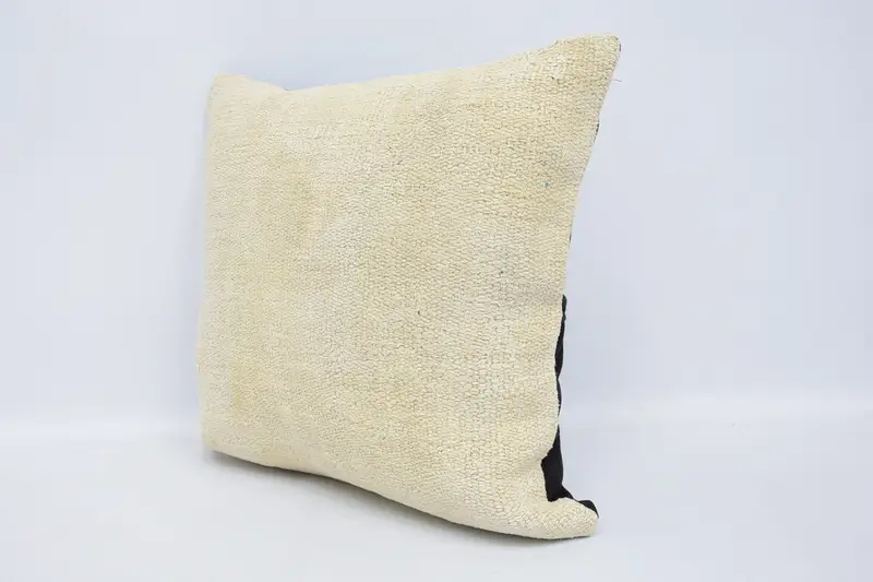 18x18 White Pillow Sham, Crochet Pattern Pillow, Luxury Pillow Case, Antique Pillows, Pillow for Couch, Interior Designer Pillow, Pillow - 4