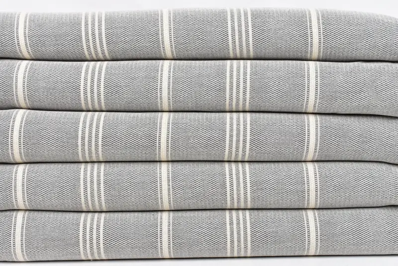 Gift For Mom, Bachelorette Gifts, Beach Towel Bulk, 70x40 Cotton Striped Towel, Oversized lightweight Turkish bath towel USA, Peshtemal Towel - 2