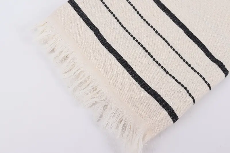 Hammam towel, Monogrammed Beach Towel, 70x40 Cotton Striped Towel, Personalized Gift For Her, Embroidered Towel, Arizona Bachelorette Party Favors - 7