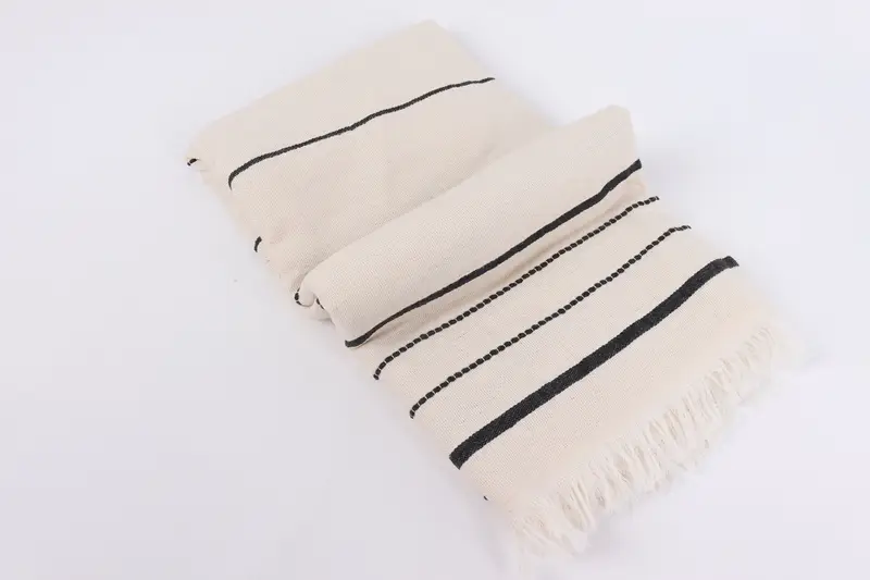 Hammam towel, Monogrammed Beach Towel, 70x40 Cotton Striped Towel, Personalized Gift For Her, Embroidered Towel, Arizona Bachelorette Party Favors - 6