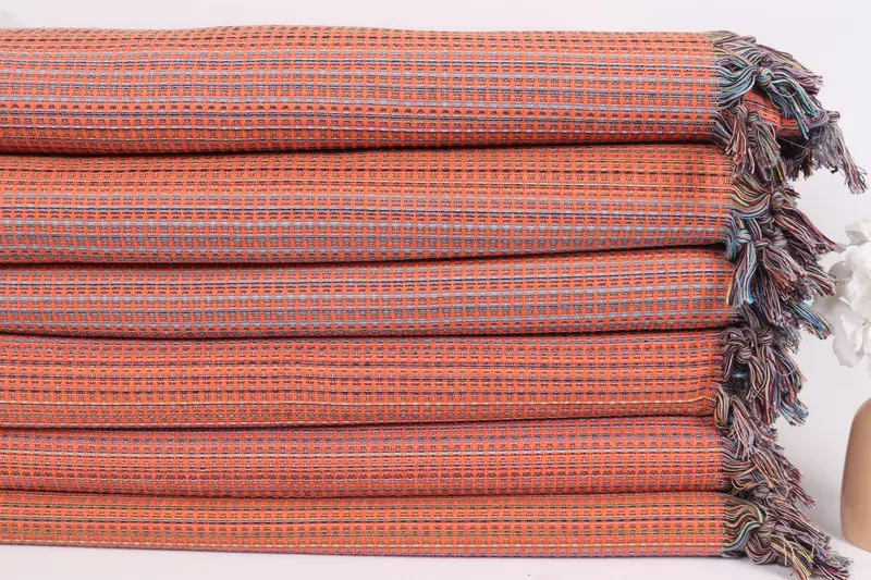Bachelorette Party Favors, Personalized Gifts, Woven Throw Blanket, Bachelor Party Gifts, Turkish Towel Blanket, 92x88 Cotton Geometric Towel - 3
