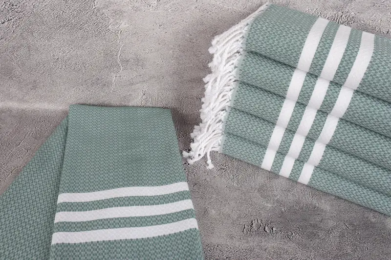 70x40 Cotton Striped Towel, Bridesmaid Towel, Bachelor Gifts, Peshtemal Towel, Personalized Wedding Gift For Couple, Bachelorette Party Favors - 2