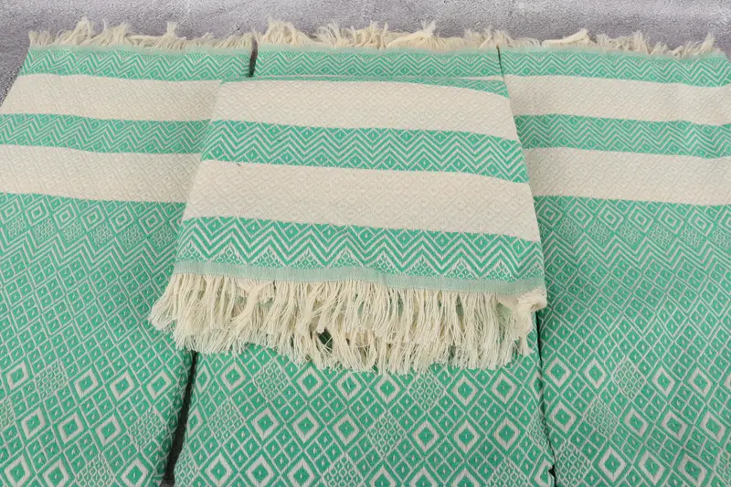 Luxury towel, 70x40 Cotton Diamond Towel, Spa Towel, Turkish towel, Turkish Bath Towel Set, Spa Gift Towel, Turkish bath towel, Bachelor Party Gifts - 4
