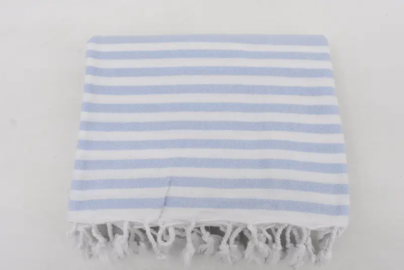 Housewarming Gift, 68x36 Cotton Striped Towel, Travel towel, Personalized Gift, Bridesmaid Proposal Gift, Organic Towel, Bridal Shower Favors - 6