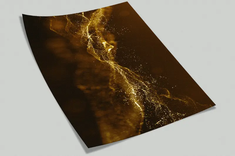 Gold Shimmery Wall Art, Modern Wall Paper, Black And Gold Wallpaper, Trendy Wall Poster, Shimmery Wallpaper, Abstract Wallpaper, - 8