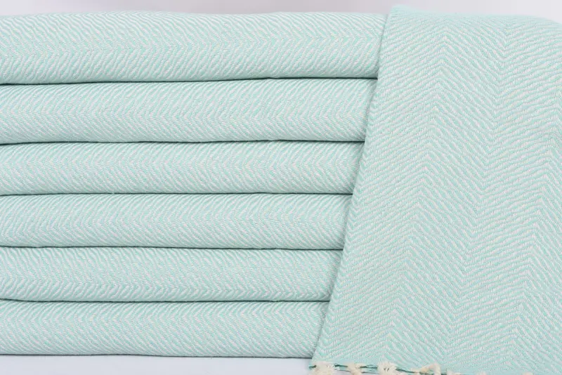 Gifts For Him, Organic Towel, Custom Hand Towel, 40x20 Cotton Chevron Towel, Personalized Kitchen Towel, Gift Boxes Tea Towels, Bridesmaid Gifts - 2