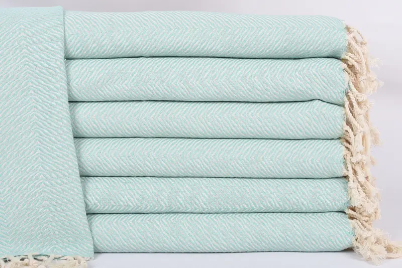 Gifts For Him, Organic Towel, Custom Hand Towel, 40x20 Cotton Chevron Towel, Personalized Kitchen Towel, Gift Boxes Tea Towels, Bridesmaid Gifts - 1