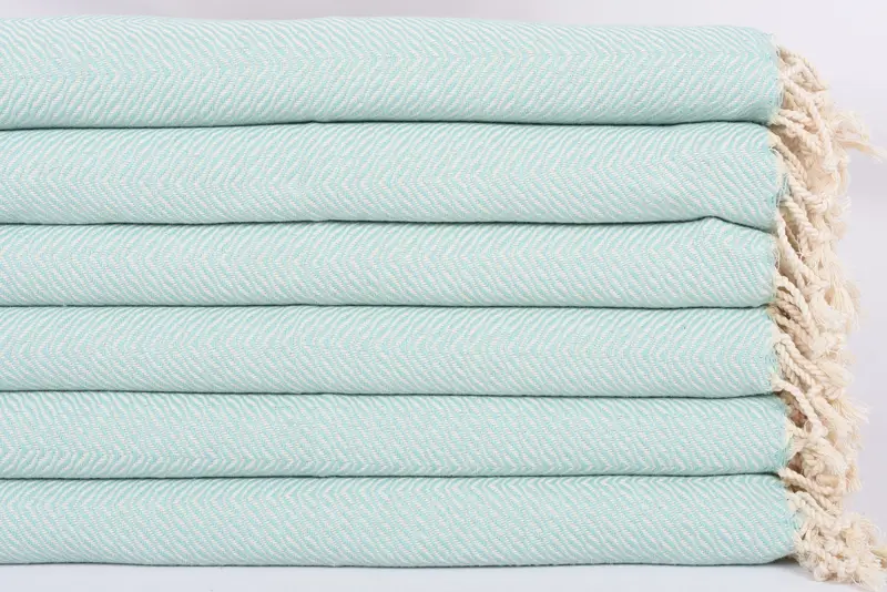 Gifts For Him, Organic Towel, Custom Hand Towel, 40x20 Cotton Chevron Towel, Personalized Kitchen Towel, Gift Boxes Tea Towels, Bridesmaid Gifts - 3